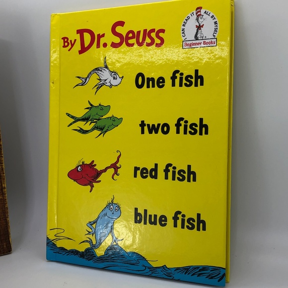 Dr. Seuss One Fish Two Fish Red Fish Blue Fish - Picture 2 of 15